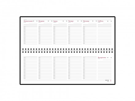 Планинг недатированный Ideal New, синий