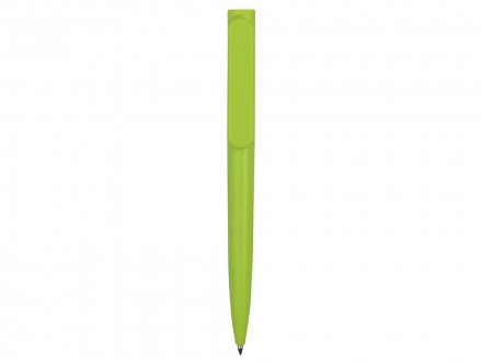 Ручка пластиковая шариковая Umbo, зеленое яблоко/белый