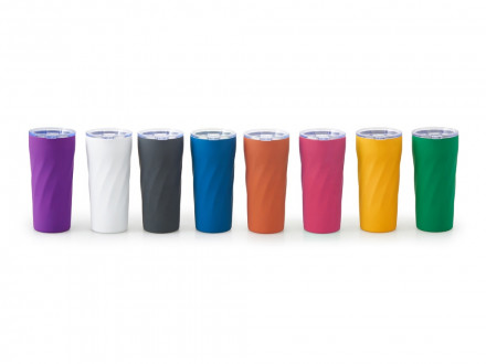 Подарочный набор FAMILY с термосом и термокружкой, синий