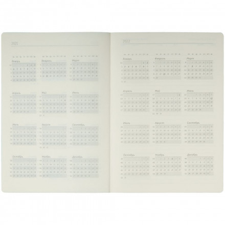 Ежедневник Folk, недатированный, зеленый