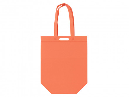 Сумка для покупок из спанбонда Ambit, 380*120*400 с ручкой 550/30 мм, оранжевый