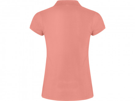 Рубашка-поло Star женская, оранжевая глина
