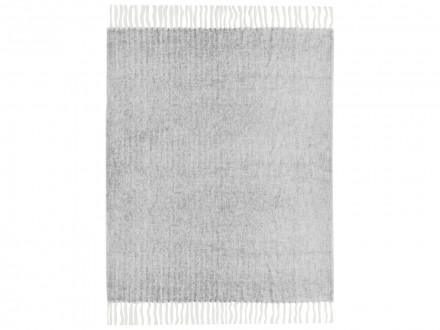 Плед Warmy с шерстью, светло-серый