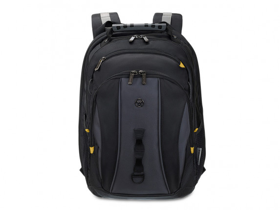 Рюкзак TORBER МЕГАПОЛИС с отделением для ноутбука 15.6, чёрный/серый, полиэстер, 37 х 17 х 45 см