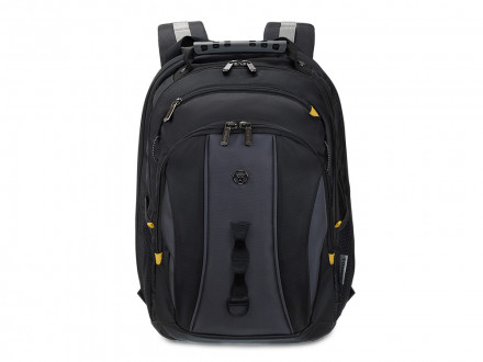 Рюкзак TORBER МЕГАПОЛИС с отделением для ноутбука 15.6, чёрный/серый, полиэстер, 37 х 17 х 45 см