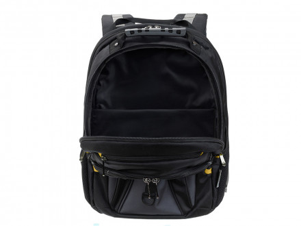 Рюкзак TORBER МЕГАПОЛИС с отделением для ноутбука 15.6, чёрный/серый, полиэстер, 37 х 17 х 45 см