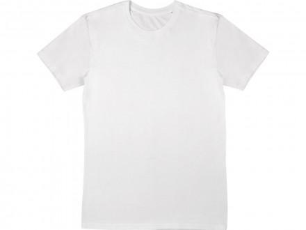 Футболка HD короткий рукав компакт пенье, белый