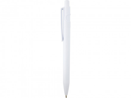 Unica шариковая ручка из переработанной пластмассы - Белый (черные чернила)