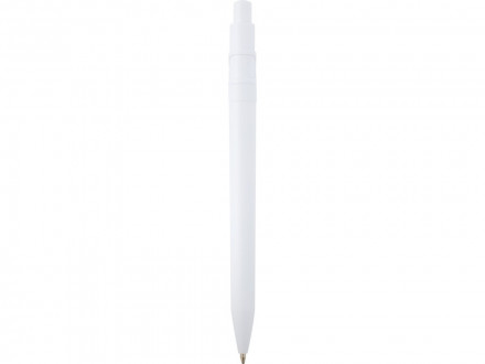 Unica шариковая ручка из переработанной пластмассы - Белый (черные чернила)