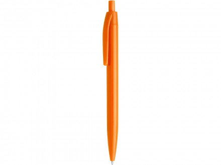 Ручка пластиковая шариковая STIX, синие чернила, оранжевый