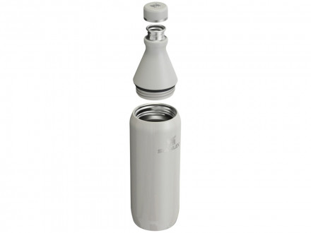 Термобутылка для воды Stanley All Day Slim объемом 600 мл - Серый