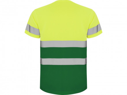 Футболка Delta мужская, садовый зеленый/неоновый желтый