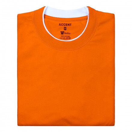 Футболка T-bolka Accent, оранжевая