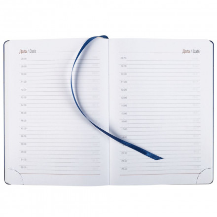 Ежедневник Gems, недатированный, синий