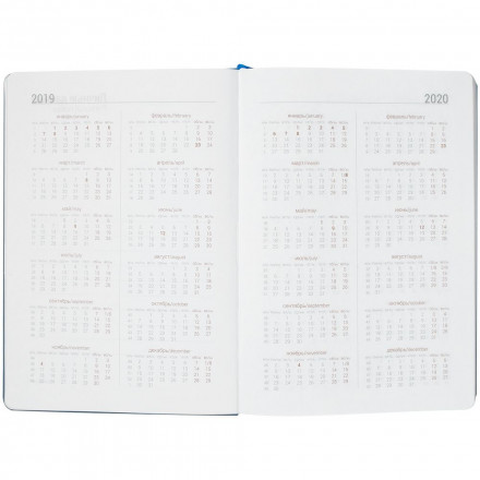 Ежедневник Gems, недатированный, синий