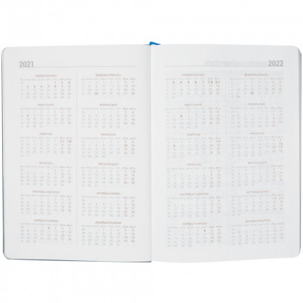 Ежедневник Gems, недатированный, синий