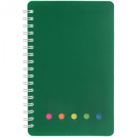 Блокнот Stick, зеленый