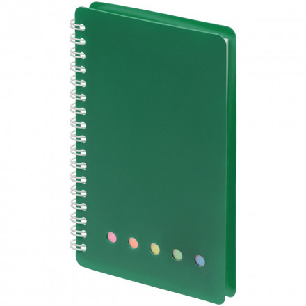 Блокнот Stick, зеленый