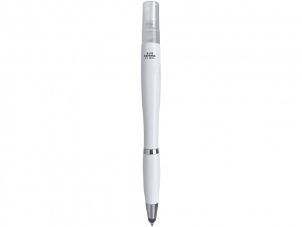 Ручка-стилус шариковая FARBER с распылителем, белый