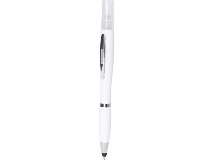 Ручка-стилус шариковая FARBER с распылителем, белый