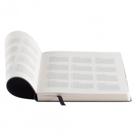 Ежедневник Folk, недатированный, черный