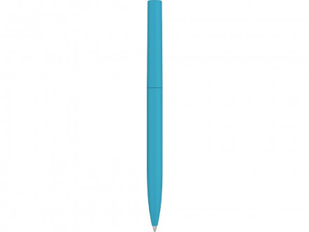 Шариковая ручка  Bright F Gum soft-touch, голубой