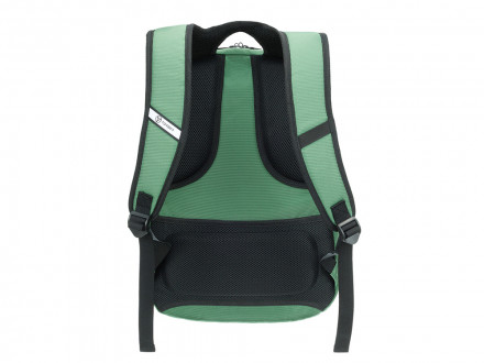 Рюкзак TORBER МЕГАПОЛИС с отделением для ноутбука 16, зеленый, полиэстер, 47 х 34 x 28 см