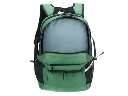 Рюкзак TORBER МЕГАПОЛИС с отделением для ноутбука 16, зеленый, полиэстер, 47 х 34 x 28 см