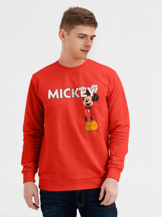 Свитшот Mickey, красный