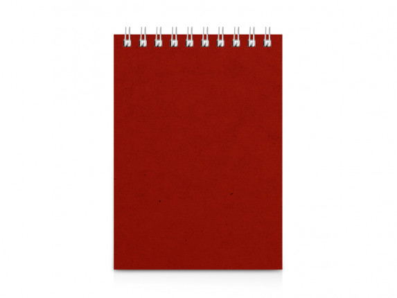 Бизнес - блокнот А6 (94 х 130 мм) Office 60 л., красный