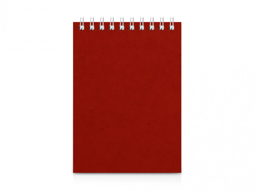 Бизнес - блокнот А6 (94 х 130 мм) Office 60 л., красный