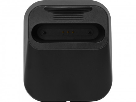 Портативное беспроводное зарядное устройство с док-станцией Uniq, 10000 mah, черный