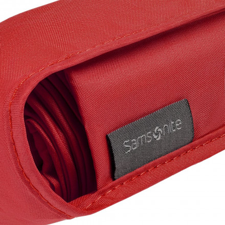 Складной зонт Alu Drop S, 3 сложения, 7 спиц, автомат, красный