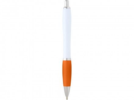 Nash шариковая ручка из переработанной пластмассы - Оранжевый (черные чернила)