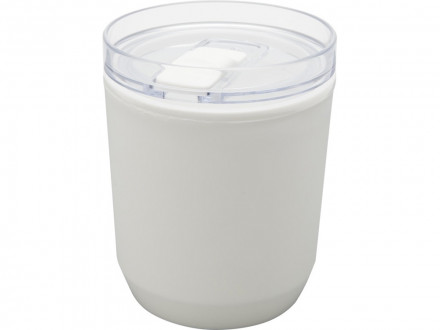 Hudson кружка из переработанного пластика с двойными стенками объемом 180 мл, белый