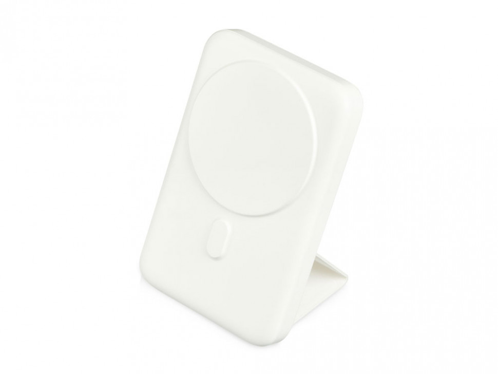 Внешний беспроводной аккумулятор GenerIQ, 10000 мАч, белый