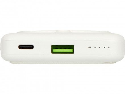 Внешний беспроводной аккумулятор GenerIQ, 10000 мАч, белый