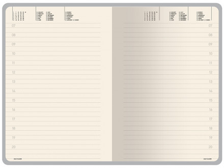 Ежедневник А5 Megapolis Color New soft-touch, темно-синий