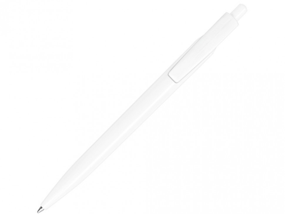 Шариковая ручка Alessio из переработанного ПЭТ, белый, синие чернила