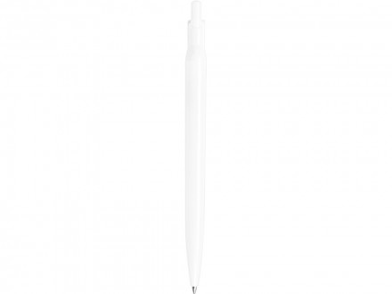 Шариковая ручка Alessio из переработанного ПЭТ, белый, синие чернила