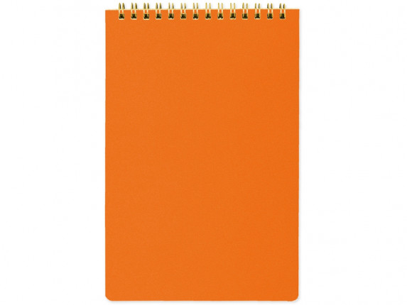 Блокнот А5 на гребне Pragmatic 60 листов в линейку, оранжевый