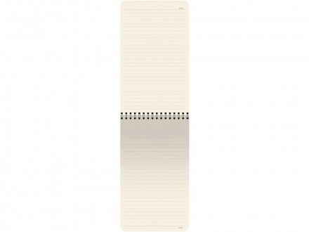 Блокнот А5 на гребне Pragmatic 60 листов в линейку, оранжевый