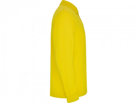 Рубашка поло Estrella мужская с длинным рукавом, желтый