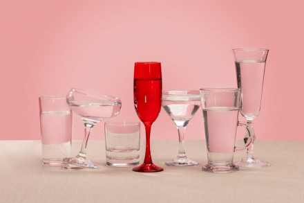 Бокал для шампанского Enjoy, зеленый