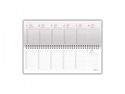 Планинг датированный Velvet 2026, черный