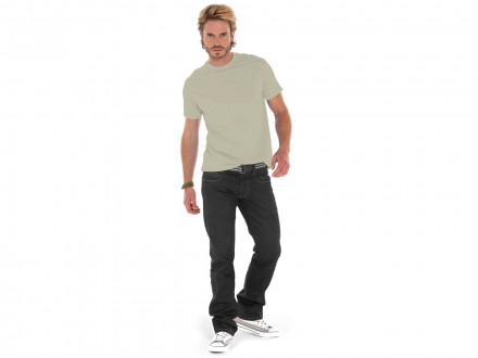 Футболка Club мужская, с боковыми швами, белый