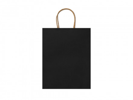 Бумажный пакет ARCE 110 г/м2, черный