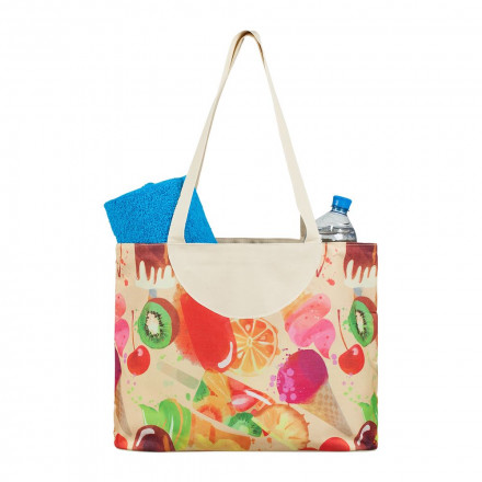 Пляжная сумка «Фруктовое мороженое»