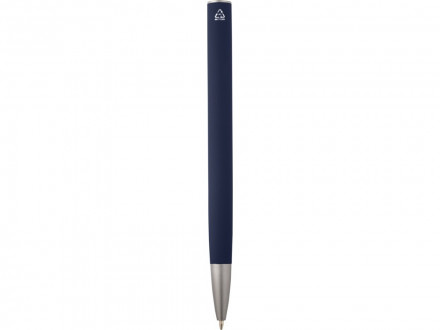 Ziguur шариковая ручка из переработанного алюминия - Темно - синий (синие чернила)