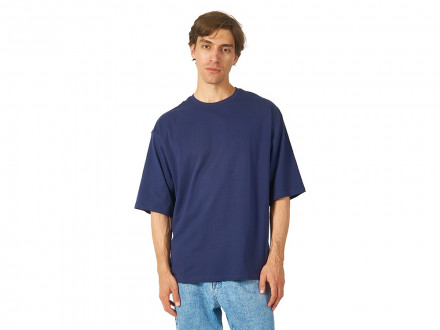 Футболка Berlin к/р оверсайз, 100% хлопок, 180гр, темно-синий